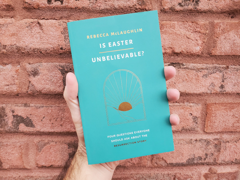 Is Easter Unbelievable? is a small book, 4.25 x 0.25 x 6.75 inches